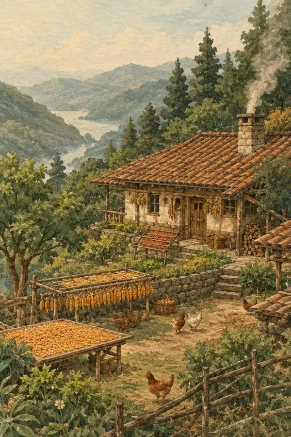 半山人家 封面插画
